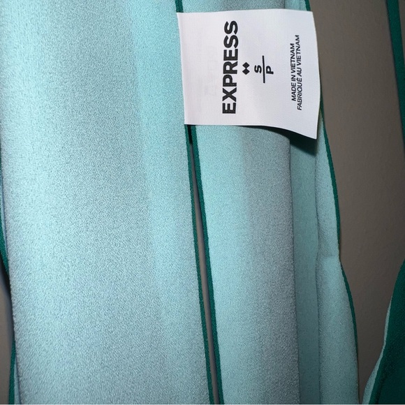 Express Small Green Halter Tank Blouse NWT - Picture 6 of 6